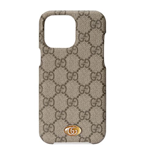 gucci phone case iphone 14 pro max|leather monogram gucci phone case.